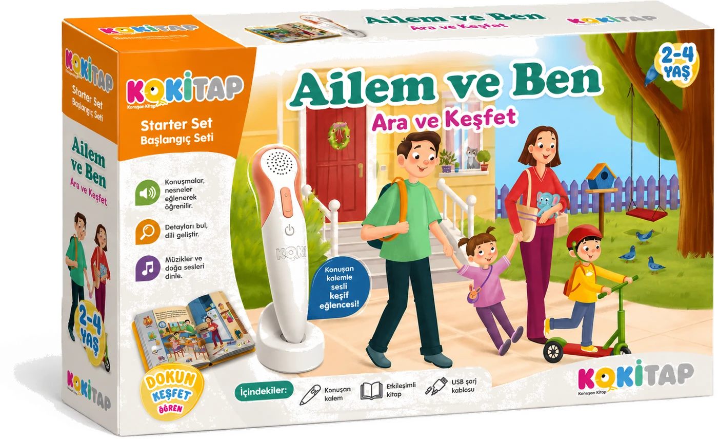 KOKİTAP Başlangıç Seti kutusu